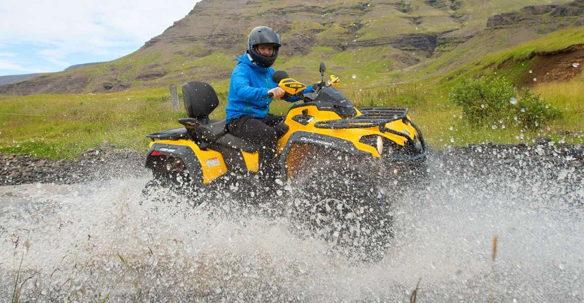 ATV & Helicopter combination tour From Reykajvik - ATV to Reykjavik Peak, then up into the clouds