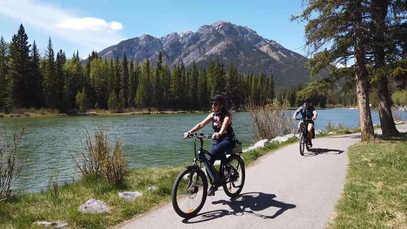 Banff: Bow River E-Bike Tour and Sundance Canyon Hike - The Bow River e-bike route: easy rolling with real Banff scenery