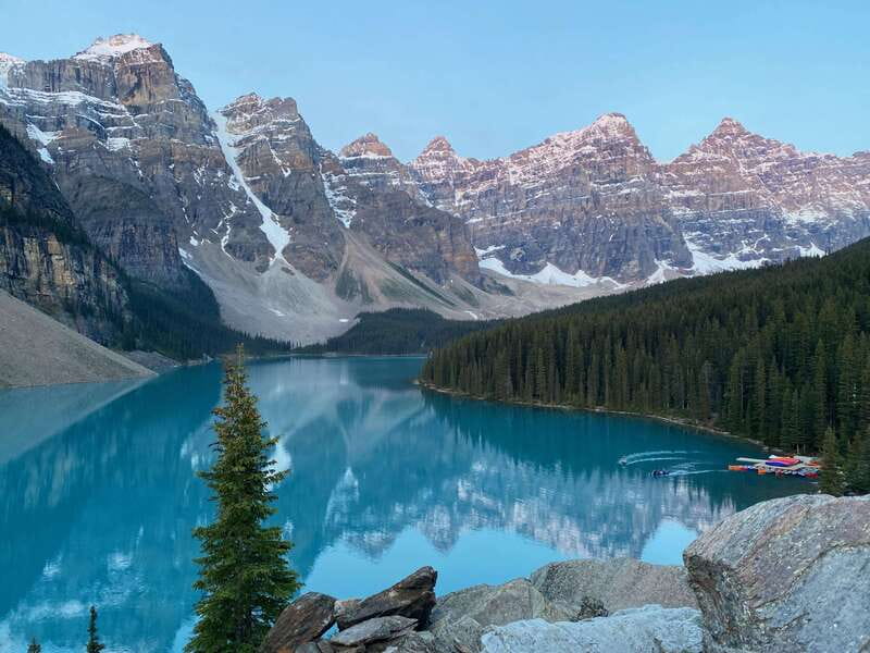 Banff/Canmore: Moraine Lake w/ Lake Louise Option - Hotel pickup to the road: the part you usually waste time on
