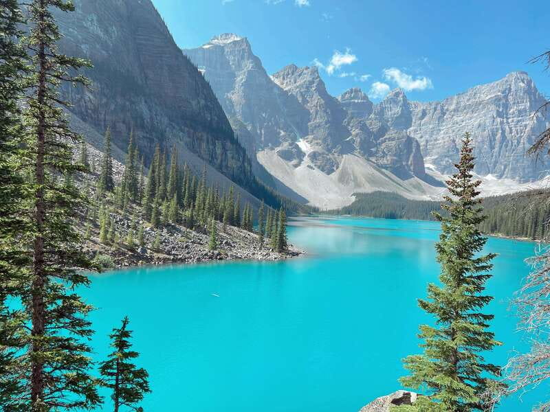 Banff : Day Tour : Lake Louise, Moraine Lake and Peyto Lake - Peyto Lake on Highway 93: The Wolf-Head View
