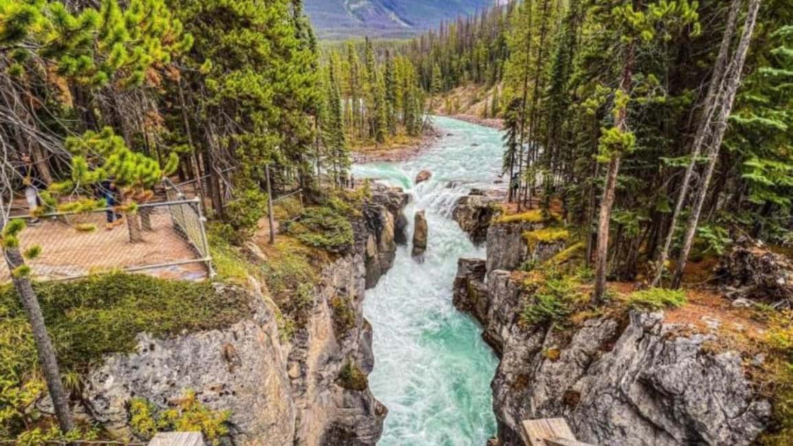 Banff : Lake Louise, Moraine, Emerald & Johnston Canyon tour - Emerald Lake in Yoho National Park: A Calmer Change of Pace