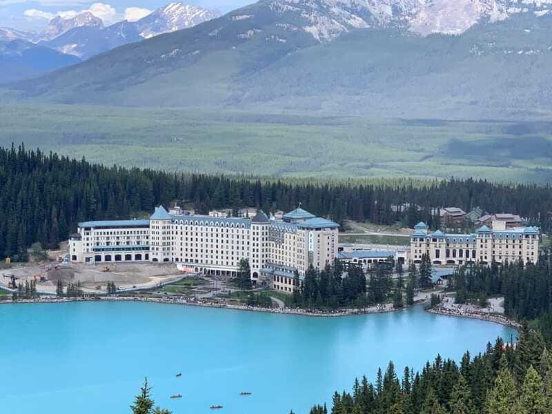 Banff: Lake Louise, Moraine Lake, Gondola, Cave & Basin Tour - Bow Falls, the lakes, and the Gondola: why the timing works