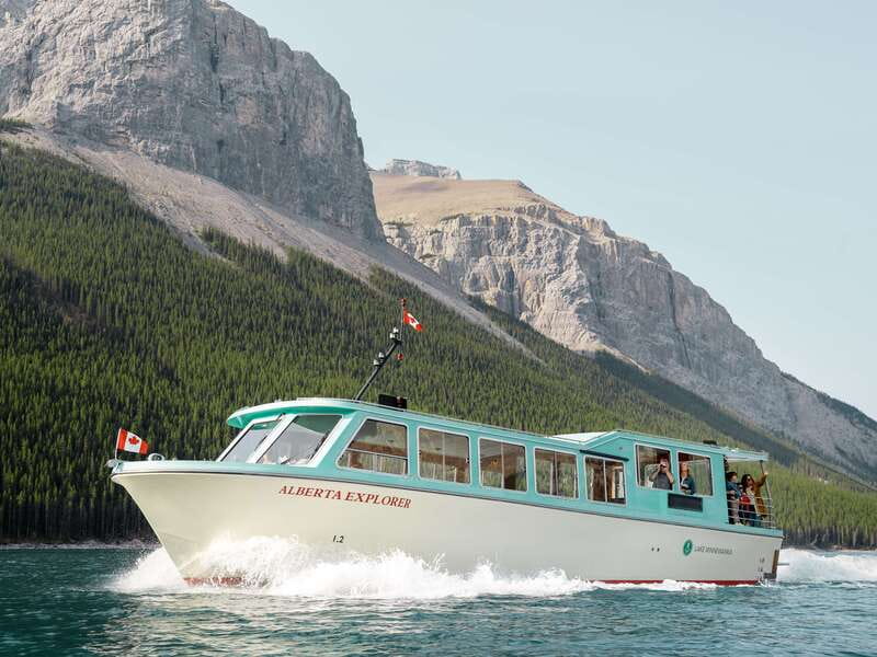Banff: Lake Minnewanka Cruise - Minnewanka Landing: the underwater town that changes how you look