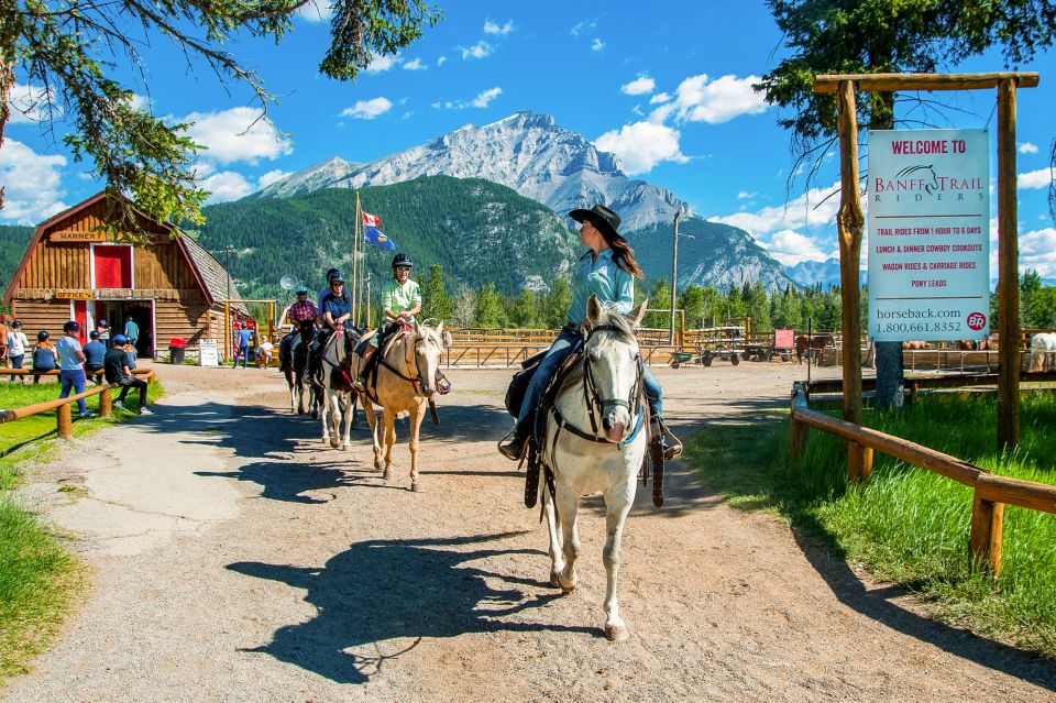 Banff National Park: 1-Hour Bow River Horseback Ride - Booking Basics That Affect Your Day