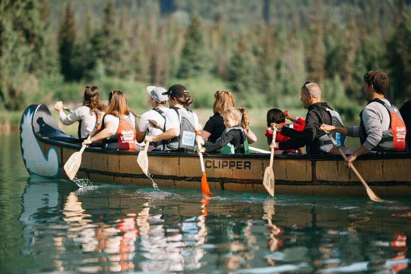 Banff National Park: Big Canoe River Explorer Tour - 90 minutes on the water: what your canoe ride actually feels like
