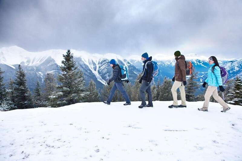Banff: Winter Wilderness Walk with Wildlife Tracking - 2hrs - Johnson Lake views and “Christmas card” scenery