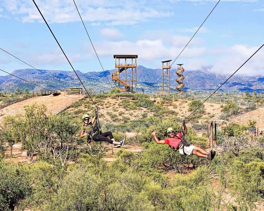 Camp Verde: Predator Zip Lines Guided Tour - Gear Up and the Safety Rhythm Once You’re on the Course