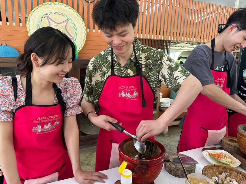 Chiang Mai: Asia Scenic Thai Cooking School - Organic Farm Stop: Where the Herb Notes Make Sense