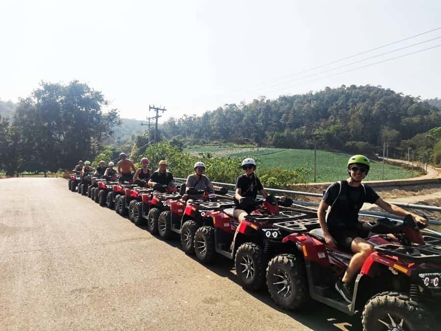 Chiang Mai: ATV, White Water Raft, & Sticky Waterfall Tour - ATV Riding on a 200cc Quad: What to Expect Before You Go