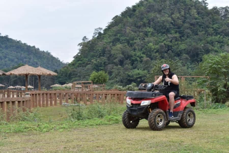 Chiang Mai ATV & White Water Rafting & Trekking to Waterfall - ATV riding (200cc) for about an hour: real throttle time, not a photo stop