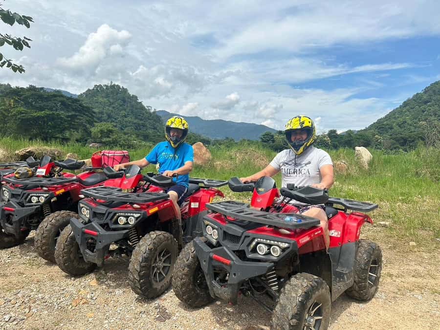 Chiang Mai ATV & White Water Rafting & Trekking to Waterfall - The waterfall trek: 2 hours of jungle walking and smart shoe choices