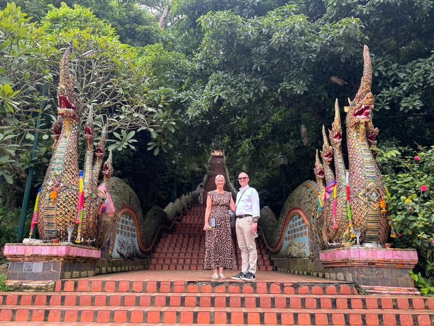Chiang Mai: Elephant Sanctuary, Monk Trail & Doi Suthep Tour - Pon Elephant Thailand in Mae Wang: feeding, forest walking, and river baths