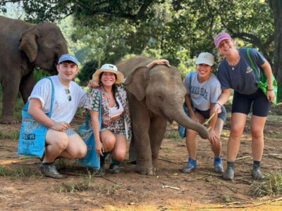 Chiang Mai: Elephant Sanctuary, Waterfall & Bamboo Rafting - Getting to the Jungle: The Drive Past Rice Fields and Hill Villages