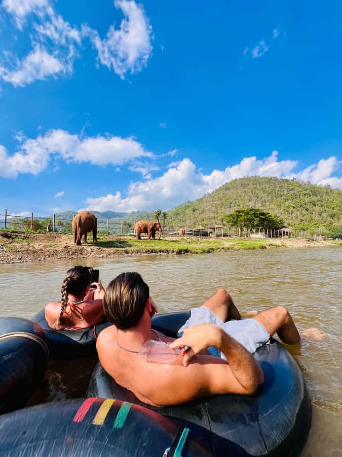 Chiang Mai Half-Day Adventure: River Tubing & Waterfall - Floating Past Elephant Nature Park on the Mae Taeng River