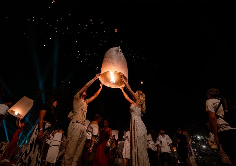 Chiang Mai: Heaven Lantern Festival Ticket with Dinner 2025 - Getting there: Central Chiang Mai check-in and shuttle timing
