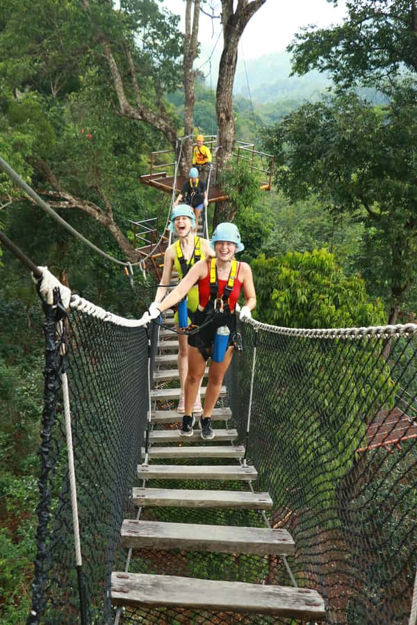 Chiang Mai: Kingkong Smile Zipline with Lunch and Transfers - The Six-Hour Day Flow: Pickup, Course Time, Lunch, Return