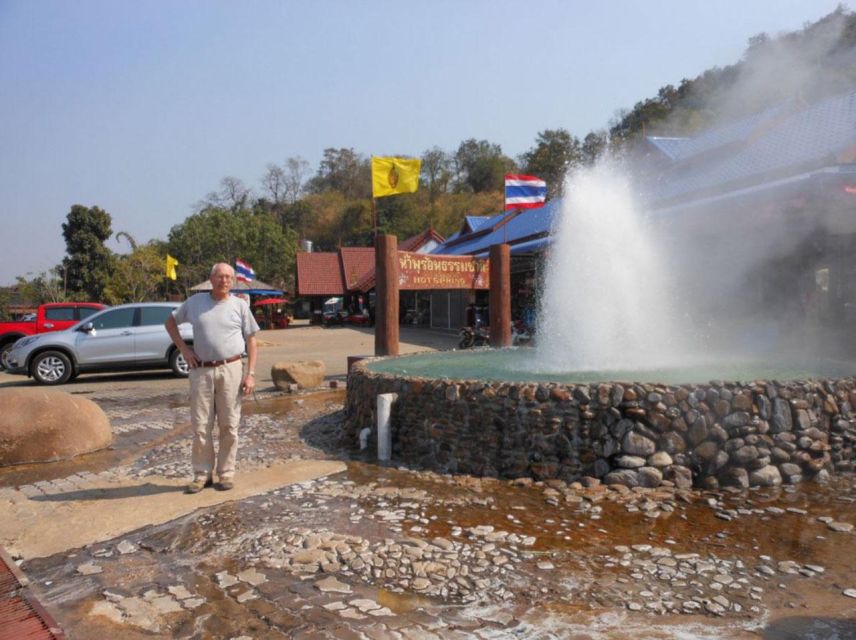 Chiang Mai: Long Neck Village & Chiang Rai’s Iconic Temples - Mae Kajan Hot Springs: warm water with a real-world tourist setup