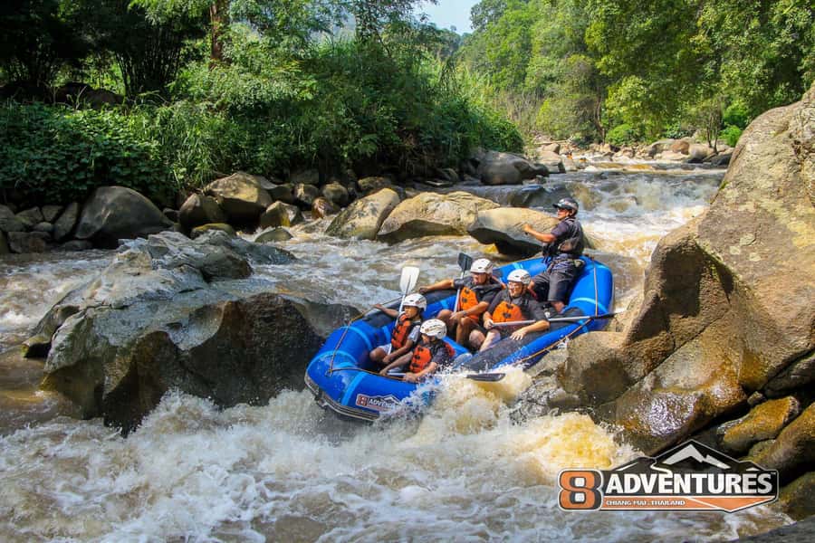 Chiang Mai: Mae Taeng River White Water Rafting - Safety briefing and water practice: how the trip keeps it controlled