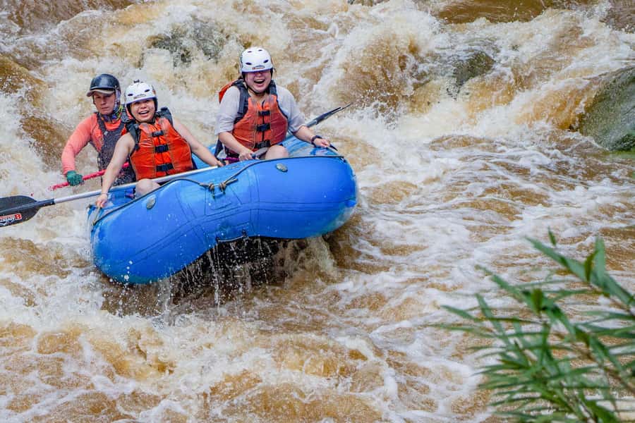 Chiang Mai: Whitewater Rafting and Waterfall Trekking Tour - Entering Mae Taeng: why this combo works in Chiang Mai