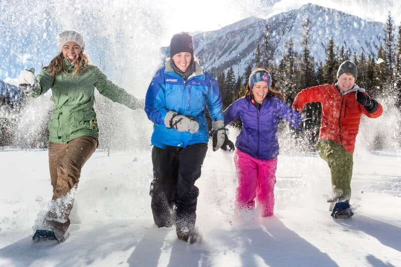From Banff: Snowshoeing Tour in Kootenay National Park - A quick Banff to Kootenay run to the Paint Pots