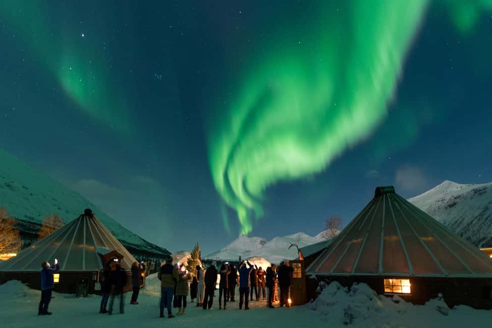 From Tromsø: Northern Lights Visit at Camp Tamok - Tromsø to Camp Tamok: the ride that sets the tone