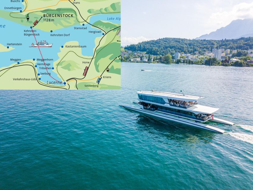 Lucerne: Round-Trip Catamaran Cruise on Lake Lucerne - Self-Guided Touring: How to Get Meaning From Pass-By Views