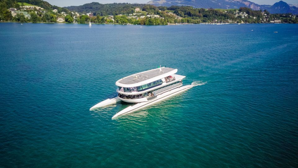 Lucerne: Round-Trip Catamaran Cruise on Lake Lucerne - Lucerne Bay to Mount Pilatus, Rigi, and Bürgenstock: What You Actually See